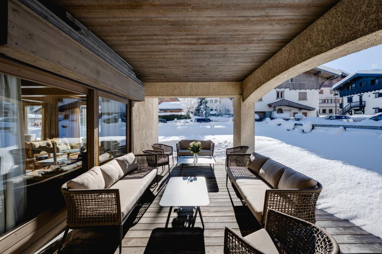 Hotel La Grange D'Arly Megève Exterior foto
